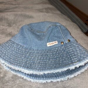 Wrangler X Billabong Light Blue Denim Bucket Hat